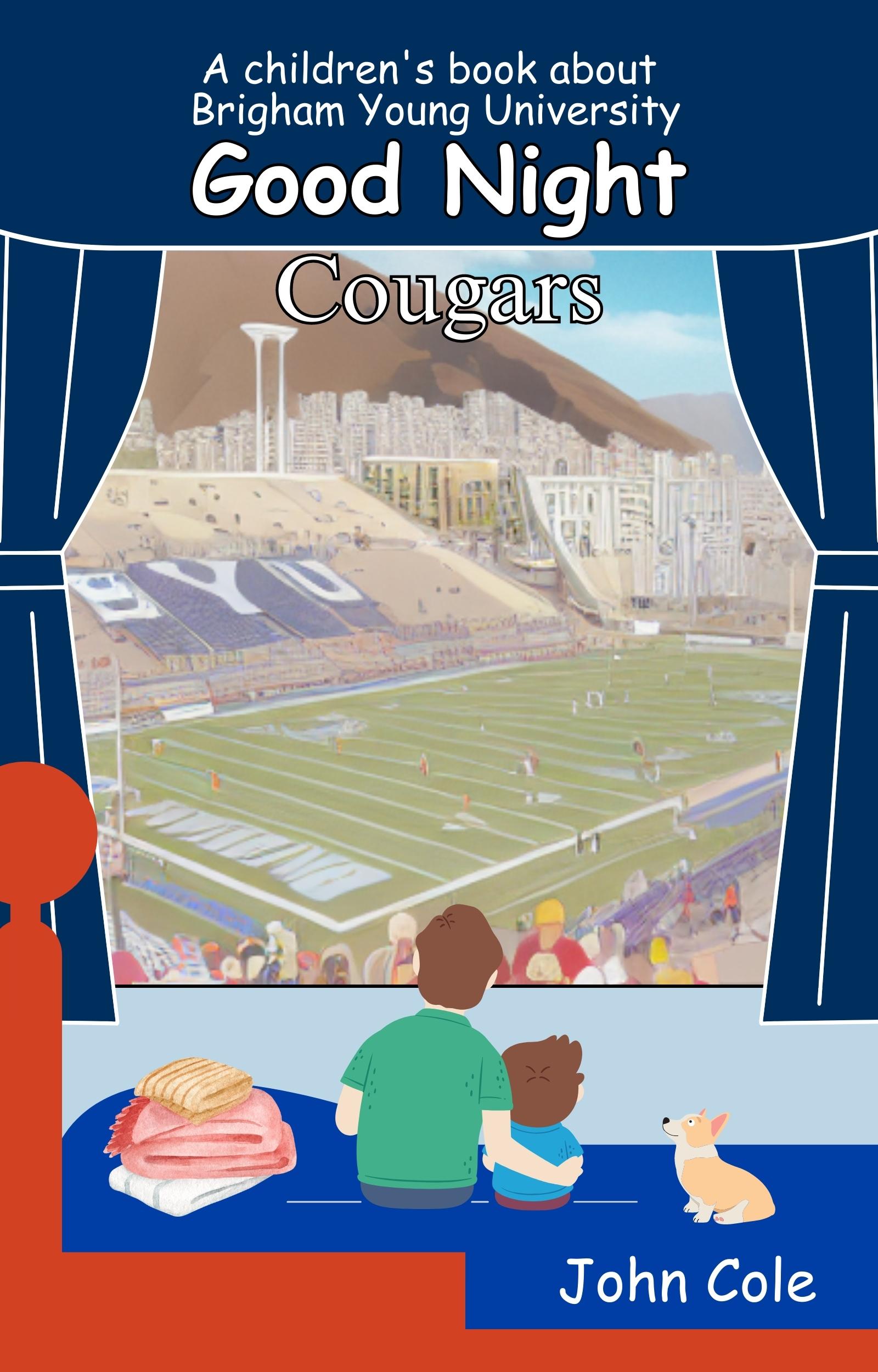 Goodnight Cougars! Book Cover.