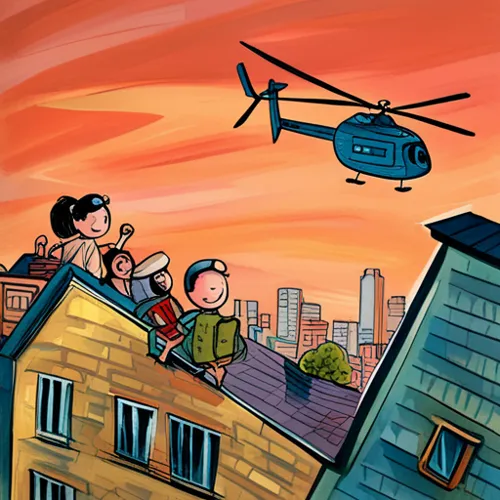 : Adventures in the Sky, Teaching Courage, Friendship & Compassion to Young Minds Through a Heroic Helicopter's Journey